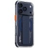 Etui Skinarma Haxa do iPhone 17 Pro      Magnetic Charging + Grip Stand niebieski